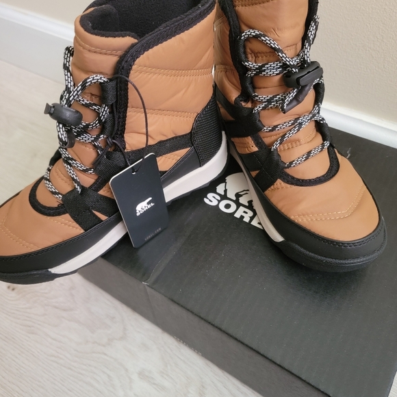 SOREL Youth Whitney II Lace Winter Boots Waterproof Size 1 Youth New In Box - Picture 1 of 8